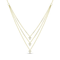 Collana Con Croce Arg 925