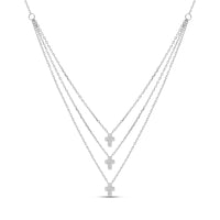 Collana Con Croce Arg 925