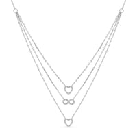 Collana Cuore In Argento 925