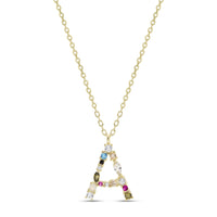 Pendente Con Lettera In Argento 925