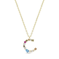 Pendente Con Lettera In Argento 925