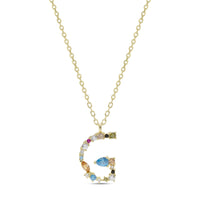 Pendente Con Lettera In Argento 925