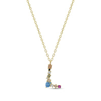 Pendente Con Lettera In Argento 925