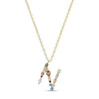 Pendente Con Lettera In Argento 925