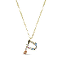 Pendente Con Lettera In Argento 925