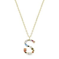 Pendente Con Lettera In Argento 925