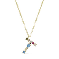 Pendente Con Lettera In Argento 925