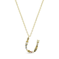 Pendente Con Lettera In Argento 925