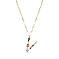 Pendente Con Lettera In Argento 925