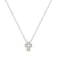 Girocollo Con Croce Arg 925