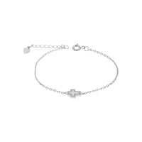 Bracciale Con Croce Arg 925