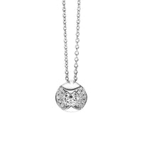 Girocollo Con Punto Luce In Argento 925