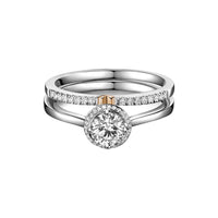 Anello Solitario In Argento 925