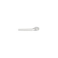 pendente cuore in argento 925 con zirconi
lunghezza collana cm45 EDOM