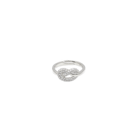 anello nodo in argento 925 con zirconi
EDOM
