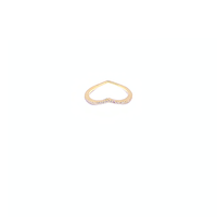 anello fantasia in argento 925 dorato con zirconi
EDOM