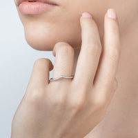 Fantasy Ring With Zircons
