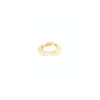 anello cuore regolabile in argento 925 dorato
EDOM