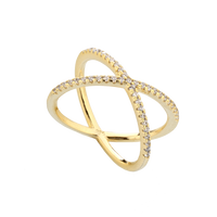 Fantasy Ring With Zircons
