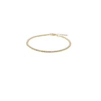 bracciale boulle in argento 925 dorato
lunghezza cm 16 con allungo cm 20 EDOM