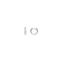orecchino ear cuff con zirconi pavé in argento 925
diametro mm 15 EDOM