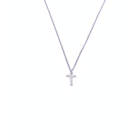 pendente con iniziale in argento 925 con zirconi
lunghezza collana cm44 con allungo cm49 EDOM