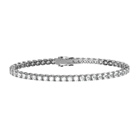 Tennis Bracelet With Zircons Cm. 16
