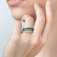 Eternity With Black Zircons