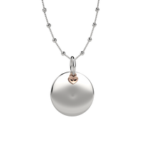 Pendente Pepita personalizzabile in argento 925