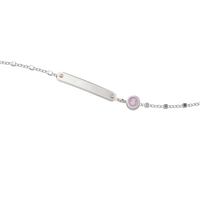 GN Gioielli Bracciale Con Targhetta Bimbo Arg 925 NANAN
