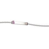 GN Gioielli Bracciale Targhetta Bimbo Arg 925 NANAN