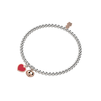 GN Gioielli Bracciale Con Campanella & Cuore NANAN