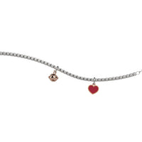 Bracelet With Bell & Heart