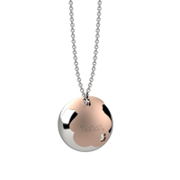 Pendente Ag 925 Con Sfera In Metallo & Orso
