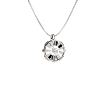 GN Gioielli Pendente Oro 18Kt Con Diamante NANAN