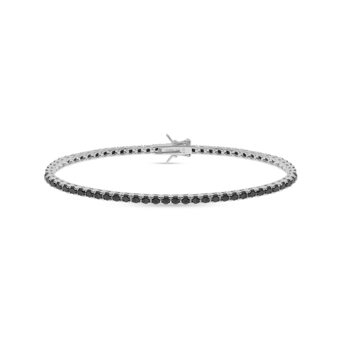 Bracciale Tennis Uomo In Argento 925