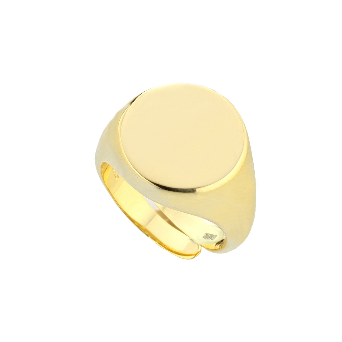 Round Chevalier Ring