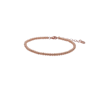 bracciale boulle in argento 925 rosato
lunghezza cm 16 con allungo cm 20 EDOM