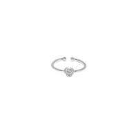 anello cuoricino con zirconi pavè regolabile in argento 925

 EDOM
