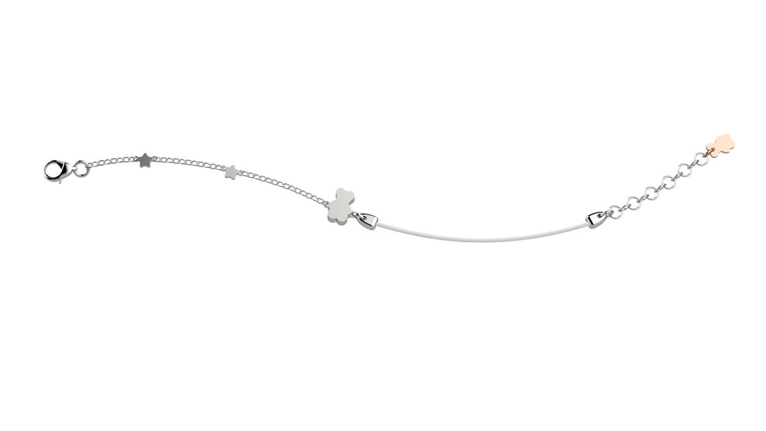 GN Gioielli Bracciale Con Stelline Argento 925 NANAN