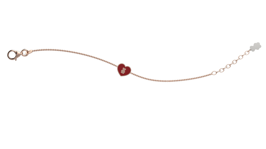 GN Gioielli Bracciale Con Cuore NANAN