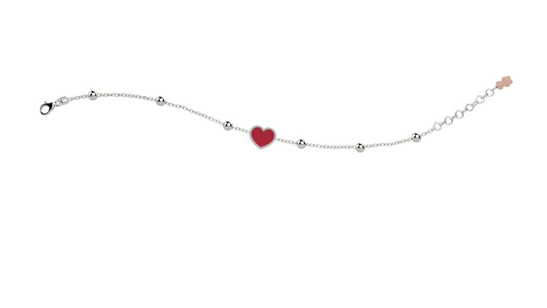 GN Gioielli Bracciale Con Cuore NANAN