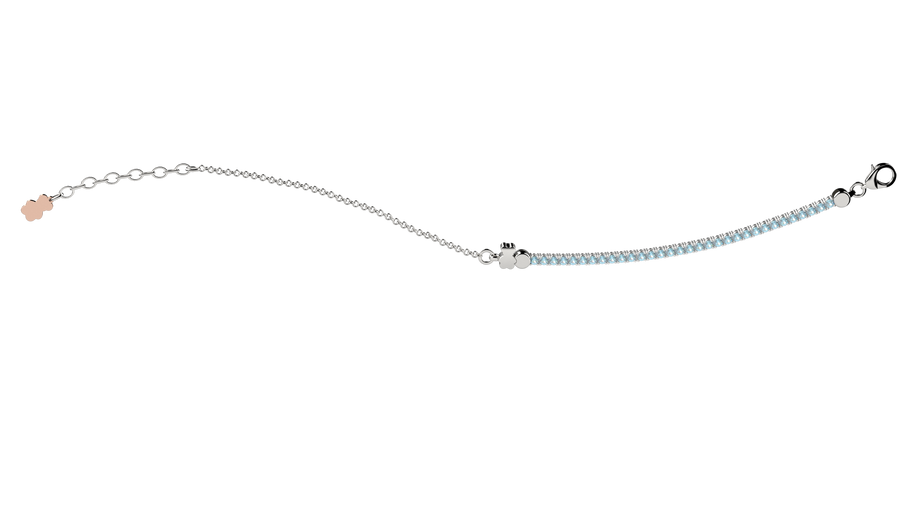 GN Gioielli Bracciale Tennis Argento 925 NANAN