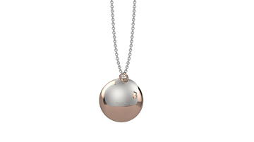 Ag 925 Pendant With Metal Sphere