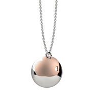 Ag 925 Pendant With Metal Sphere