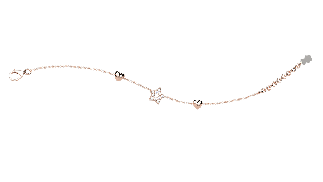 GN Gioielli - Bracciale Stella Ag 925