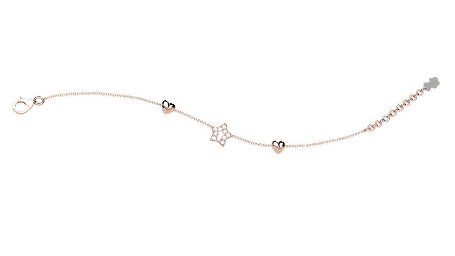 GN Gioielli - Bracciale Stella Ag 925