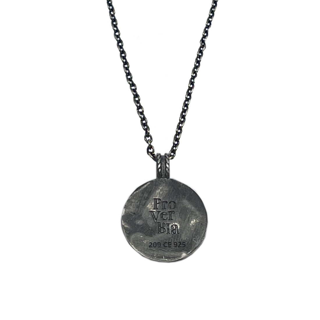Collana Porta Anelli In Argento S925 - Ciondolo Rombo Aperto Per Fidanzamento E Matrimonio