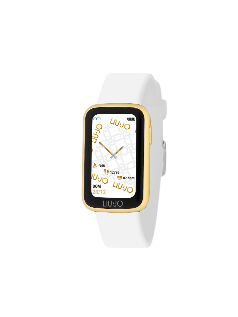 alluminio e abs44x32,7 mm completamente touch,1.45'' ip68 silicone avviso di chiamata e notifica,pedometro,frequenza cardiaca,wrist sense,accensione dello schermo con movimento del polso,calorie,distanza,cronometro,sleep monitor,sveglia,sedentary reminder,sfondo personalizzabile da watch face o fotocamera del telefono 5.0 android 5.0 o superiosi - ios 9 o superiori 150 mah li-polymer