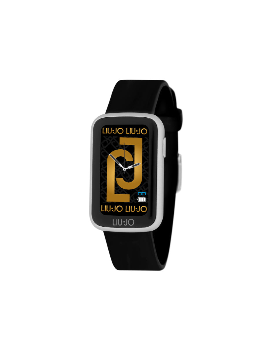 alluminio e abs44x32,7 mm completamente touch,1.45'' ip68 silicone avviso di chiamata e notifica,pedometro,frequenza cardiaca,wrist sense,accensione dello schermo con movimento del polso,calorie,distanza,cronometro,sleep monitor,sveglia,sedentary reminder,sfondo personalizzabile da watch face o fotocamera del telefono 5.0 android 5.0 o superiosi - ios 9 o superiori 150 mah li-polymer